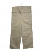 LIAM HODGESリアムホッジス）の古着「デザインワイドパンツ」｜グレー