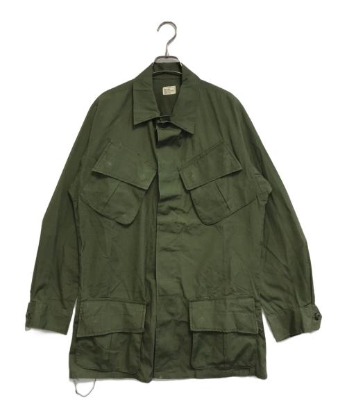 VINTAGE MILITARY（ヴィンテージ ミリタリー）VINTAGE MILITARY (ヴィンテージ ミリタリー) US ARMY ジャングルファティーグジャケット カーキ サイズ:SMALL-LONGの古着・服飾アイテム