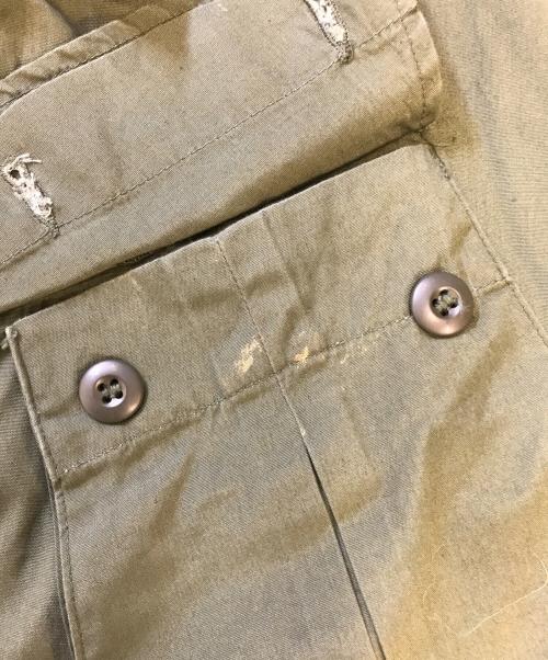 VINTAGE MILITARY（ヴィンテージ ミリタリー）VINTAGE MILITARY (ヴィンテージ ミリタリー) US ARMY ジャングルファティーグジャケット カーキ サイズ:SMALL-LONGの古着・服飾アイテム