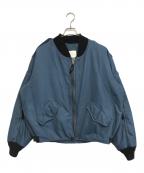 VINTAGE MILITARYヴィンテージ ミリタリー）の古着「ROYAL CANADIAN AIR FORCE フライトジャケット」｜ネイビー