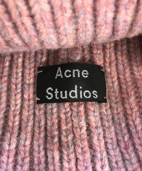 Acne studios（アクネ ストゥディオス）Acne studios (アクネ ストゥディオス) ニットキャップ ピンク サイズ:OSの古着・服飾アイテム