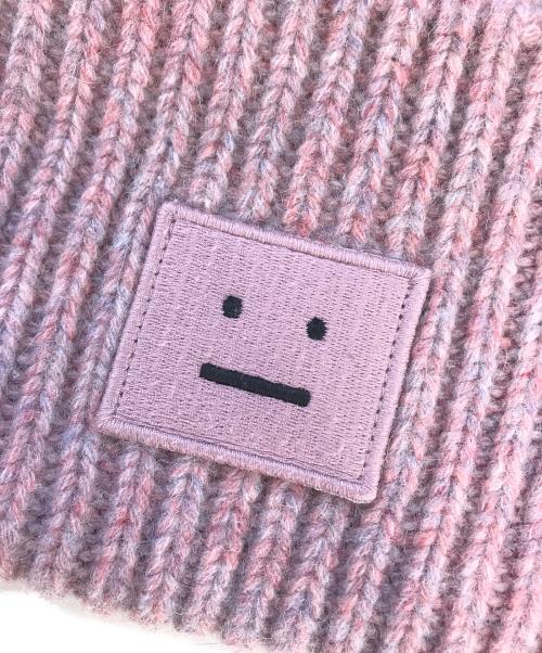 Acne studios（アクネ ストゥディオス）Acne studios (アクネ ストゥディオス) ニットキャップ ピンク サイズ:OSの古着・服飾アイテム