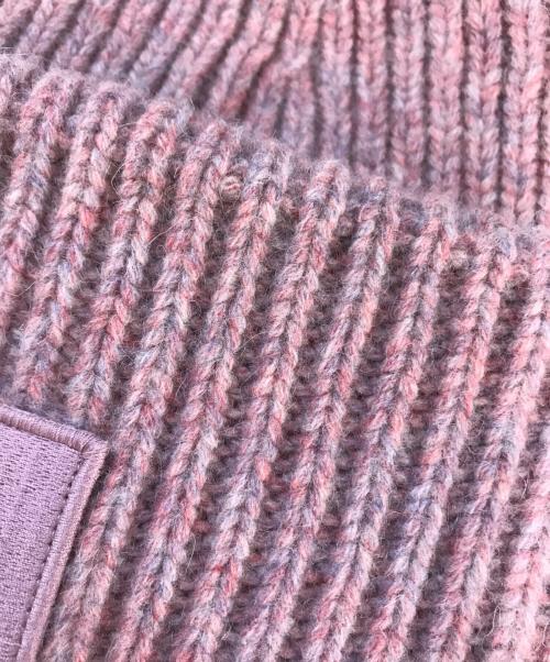 Acne studios（アクネ ストゥディオス）Acne studios (アクネ ストゥディオス) ニットキャップ ピンク サイズ:OSの古着・服飾アイテム