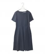 theory luxeセオリーリュクス）の古着「半袖ワンピース　03-0305550-089-044」｜ネイビー