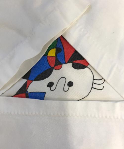 Joan Miro（ジョアン・ミロ）Joan Miro (ジョアン・ミロ) アートTシャツ ホワイト サイズ:表記なしの古着・服飾アイテム