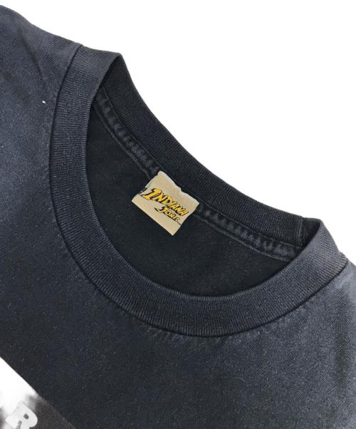 ムービーTシャツ（ムービーTシャツ）ムービーTシャツ (ムービーTシャツ) 00s INDIANA JONES(インディ・ジョーンズ) ムービーTシャツ ブラック サイズ:表記なしの古着・服飾アイテム