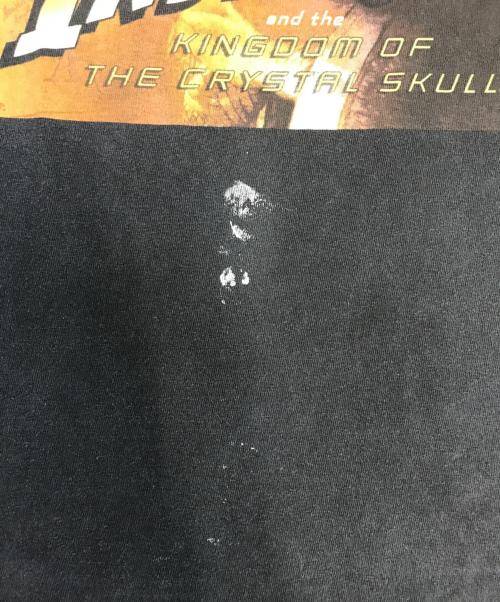 ムービーTシャツ（ムービーTシャツ）ムービーTシャツ (ムービーTシャツ) 00s INDIANA JONES(インディ・ジョーンズ) ムービーTシャツ ブラック サイズ:表記なしの古着・服飾アイテム