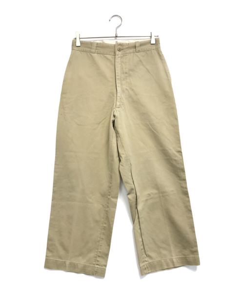 US ARMY（ユーエスアーミー）US ARMY (ユーエスアーミー) チノパン ベージュ サイズ:表記なしの古着・服飾アイテム