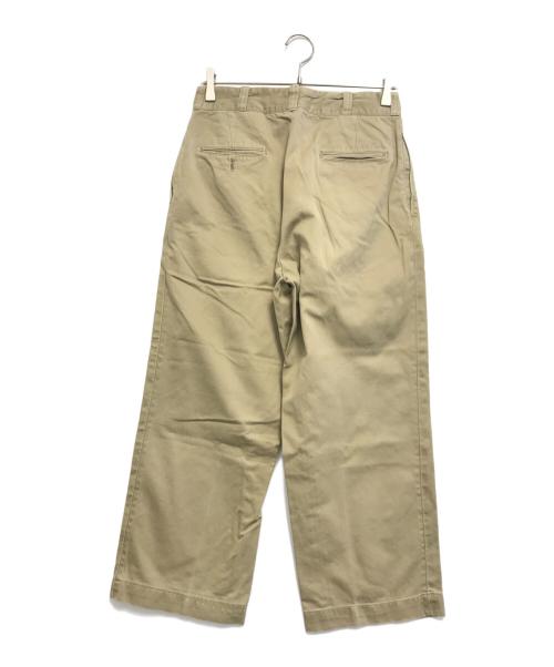 US ARMY（ユーエスアーミー）US ARMY (ユーエスアーミー) チノパン ベージュ サイズ:表記なしの古着・服飾アイテム