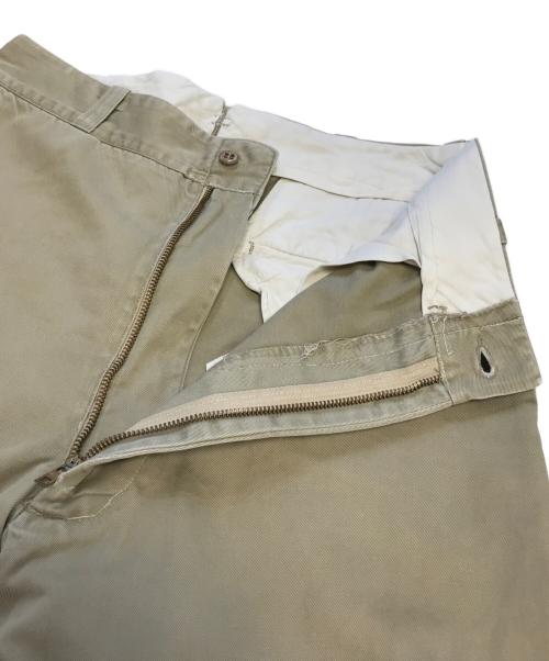 US ARMY（ユーエスアーミー）US ARMY (ユーエスアーミー) チノパン ベージュ サイズ:表記なしの古着・服飾アイテム
