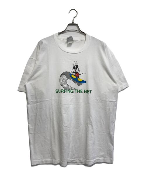 キャラクターTシャツ（キャラクターTシャツ）キャラクターTシャツ (キャラクターTシャツ) キャラクターTシャツ ホワイト サイズ:表記なしの古着・服飾アイテム