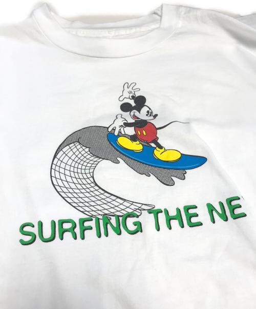 キャラクターTシャツ（キャラクターTシャツ）キャラクターTシャツ (キャラクターTシャツ) キャラクターTシャツ ホワイト サイズ:表記なしの古着・服飾アイテム