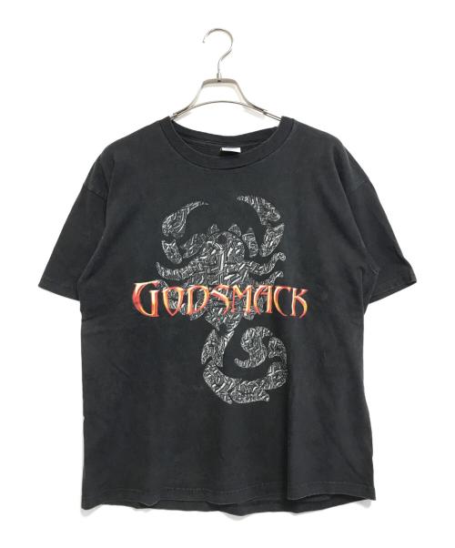 バンドTシャツ（バンドTシャツ）バンドTシャツ (バンドTシャツ) GODSMACK(ゴッドスマック) バンドTシャツ ブラック サイズ:Lの古着・服飾アイテム