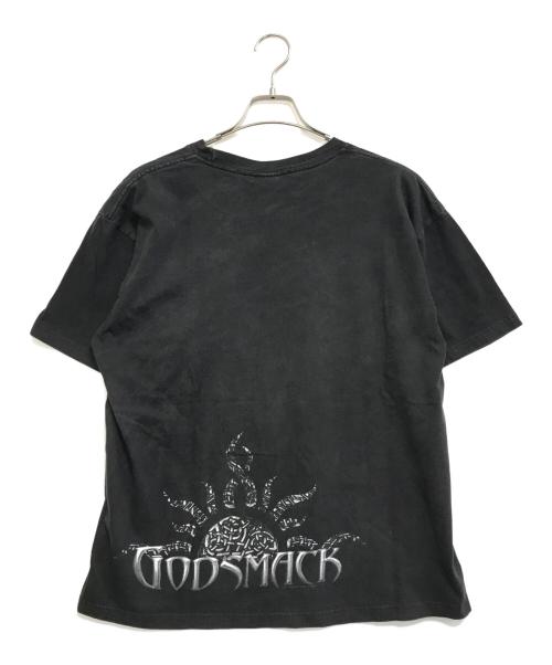 バンドTシャツ（バンドTシャツ）バンドTシャツ (バンドTシャツ) GODSMACK(ゴッドスマック) バンドTシャツ ブラック サイズ:Lの古着・服飾アイテム