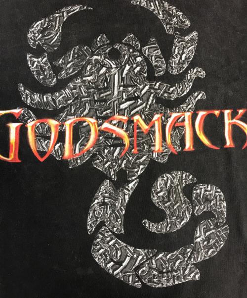 バンドTシャツ（バンドTシャツ）バンドTシャツ (バンドTシャツ) GODSMACK(ゴッドスマック) バンドTシャツ ブラック サイズ:Lの古着・服飾アイテム