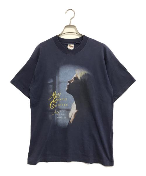 アーティストTシャツ（アーティストTシャツ）アーティストTシャツ (アーティストTシャツ) 90s MARY CHAIN CARPENTER(メアリー・チェーピン・カーペンター) アーティストTシャツ ネイビー サイズ:Lの古着・服飾アイテム