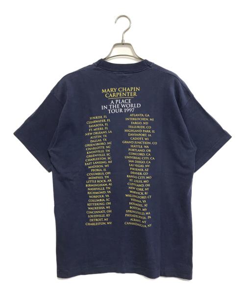 アーティストTシャツ（アーティストTシャツ）アーティストTシャツ (アーティストTシャツ) 90s MARY CHAIN CARPENTER(メアリー・チェーピン・カーペンター) アーティストTシャツ ネイビー サイズ:Lの古着・服飾アイテム