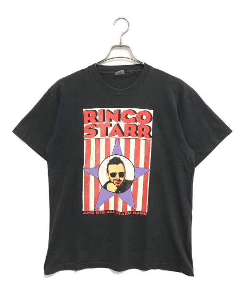 バンドTシャツ（バンドTシャツ）バンドTシャツ (バンドTシャツ) 90s RINGO STARR(リンゴ・スター) バンドTシャツ ブラック サイズ:Lの古着・服飾アイテム