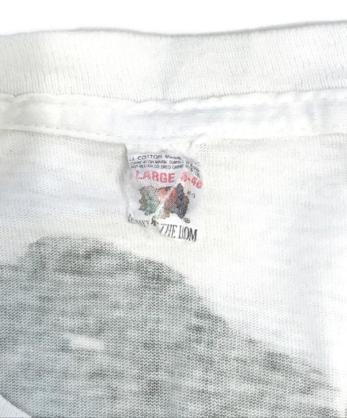 バンドTシャツ（バンドTシャツ）バンドTシャツ (バンドTシャツ) 80s U2(ユートゥ) バンドTシャツ ホワイト サイズ:XLの古着・服飾アイテム