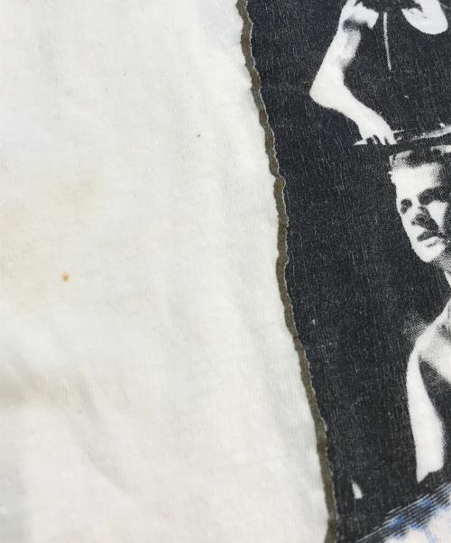 バンドTシャツ（バンドTシャツ）バンドTシャツ (バンドTシャツ) 80s U2(ユートゥ) バンドTシャツ ホワイト サイズ:XLの古着・服飾アイテム