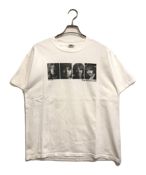 バンドTシャツ（バンドTシャツ）バンドTシャツ (バンドTシャツ) 00s THE BEATLES(ビートルズ) バンドTシャツ ホワイト サイズ:Lの古着・服飾アイテム