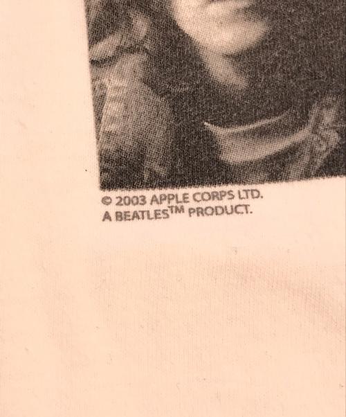 バンドTシャツ（バンドTシャツ）バンドTシャツ (バンドTシャツ) 00s THE BEATLES(ビートルズ) バンドTシャツ ホワイト サイズ:Lの古着・服飾アイテム