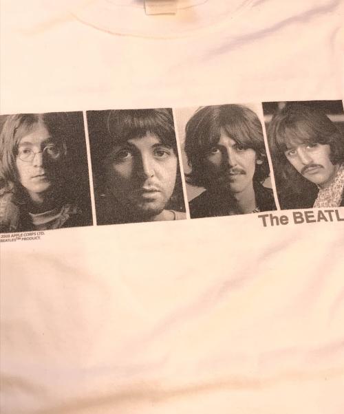 バンドTシャツ（バンドTシャツ）バンドTシャツ (バンドTシャツ) 00s THE BEATLES(ビートルズ) バンドTシャツ ホワイト サイズ:Lの古着・服飾アイテム