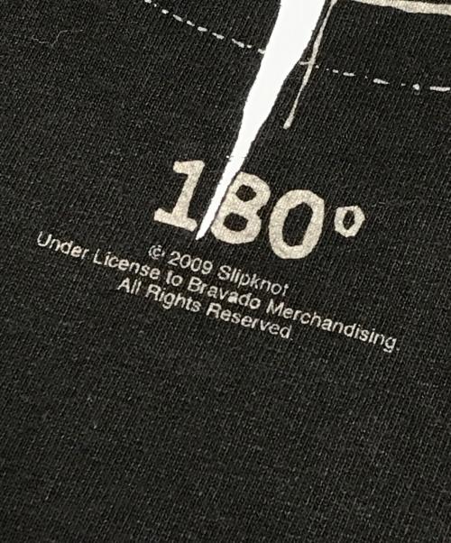バンドTシャツ（バンドTシャツ）バンドTシャツ (バンドTシャツ) 00s Slipknot(スリップノット)バンドTシャツ ブラック サイズ:不明の古着・服飾アイテム