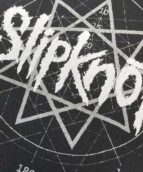 バンドTシャツ（バンドTシャツ）バンドTシャツ (バンドTシャツ) 00s Slipknot(スリップノット)バンドTシャツ ブラック サイズ:不明の古着・服飾アイテム
