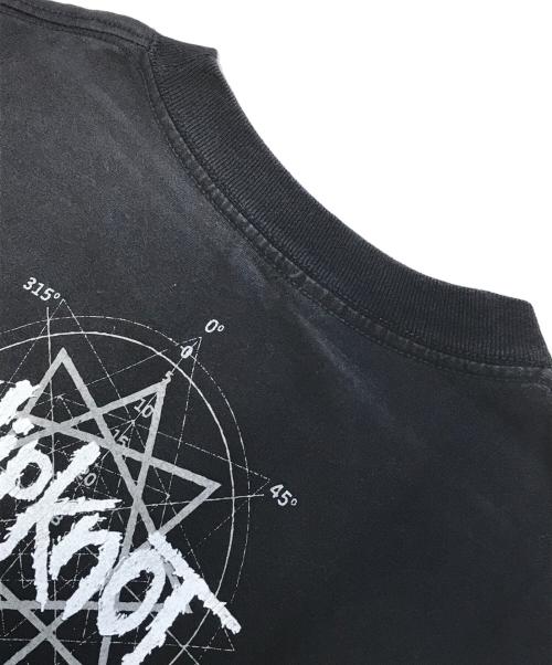 バンドTシャツ（バンドTシャツ）バンドTシャツ (バンドTシャツ) 00s Slipknot(スリップノット)バンドTシャツ ブラック サイズ:不明の古着・服飾アイテム