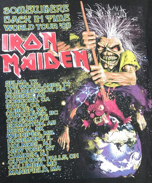 IRONMAIDEN（アイアンメイデン）IRONMAIDEN (アイアンメイデン) 00s IRONMAIDEN(アイアンメイデン) バンドTシャツ ブラック サイズ:不明の古着・服飾アイテム
