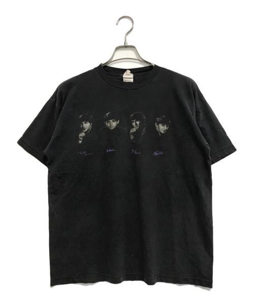 バンドTシャツ（バンドTシャツ）バンドTシャツ (バンドTシャツ) 90s The Beatles(ザ・ビートルズ) バンドTシャツ ブラック サイズ:LARGEの古着・服飾アイテム