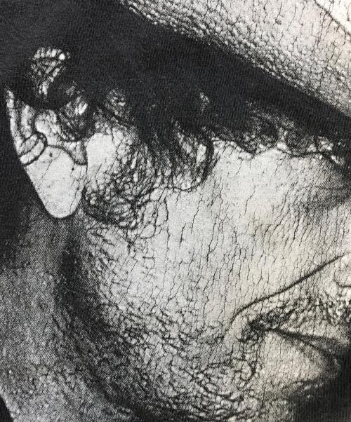 バンドTシャツ（バンドTシャツ）バンドTシャツ (バンドTシャツ) 90s BOB DYLAN(ボブ・ディラン) バンドTシャツ ブラック サイズ:Lの古着・服飾アイテム