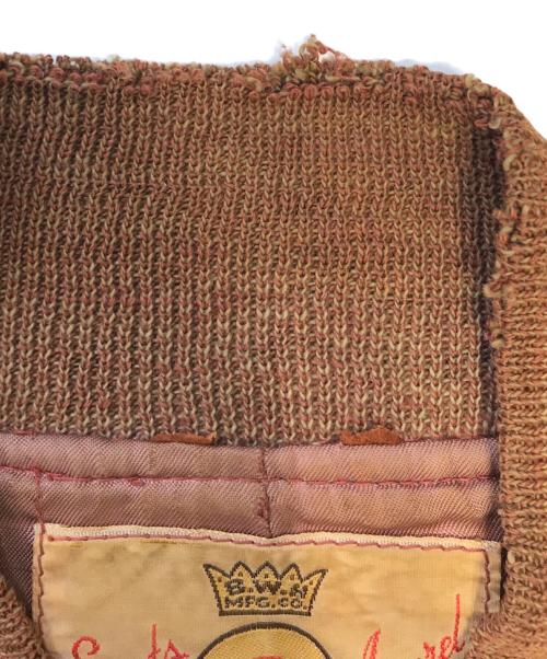 ZERO KING（ゼロキング）ZERO KING (ゼロキング) 50'sスウェードレザージャケット ブラウン サイズ:表記なしの古着・服飾アイテム