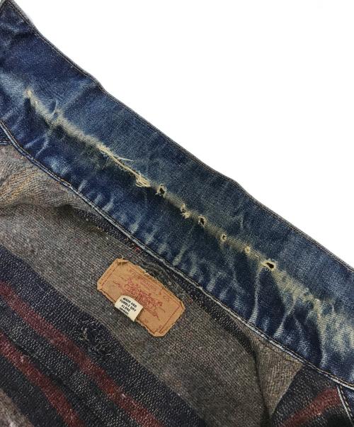 LEVI'S（リーバイス）LEVI'S (リーバイス) ブランケット付デニムジャケット インディゴ サイズ:表記なしの古着・服飾アイテム