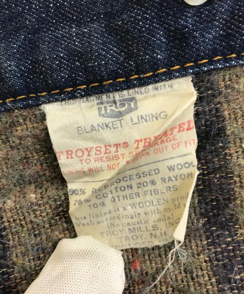 LEVI'S（リーバイス）LEVI'S (リーバイス) ブランケット付デニムジャケット インディゴ サイズ:表記なしの古着・服飾アイテム