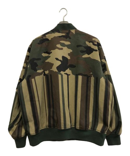 SWAGGER（スワッガー）SWAGGER (スワッガー) リバーシブルジャケット グリーン サイズ:XX LARGEの古着・服飾アイテム