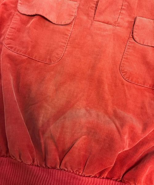 McGREGOR（マクレガー）McGREGOR (マクレガー) 50’sコーデュロイプルオーバージャケット レッド サイズ:Lの古着・服飾アイテム