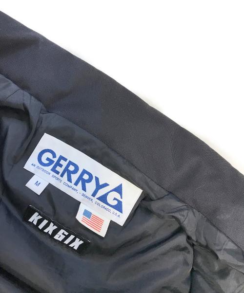 GERRY（ジェリー）GERRY (ジェリー) KIXSIX (キックスシックス) ダウンジャケット ブラック サイズ:Mの古着・服飾アイテム