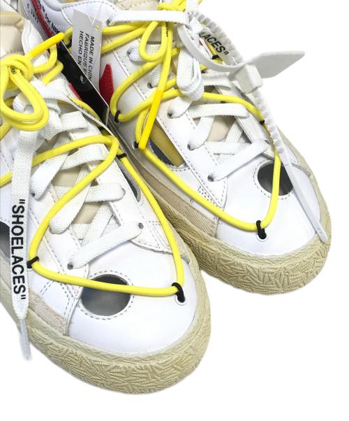 NIKE（ナイキ）NIKE (ナイキ) OFFWHITE (オフホワイト) Blazer Low ホワイト サイズ:26.5cm 未使用品の古着・服飾アイテム