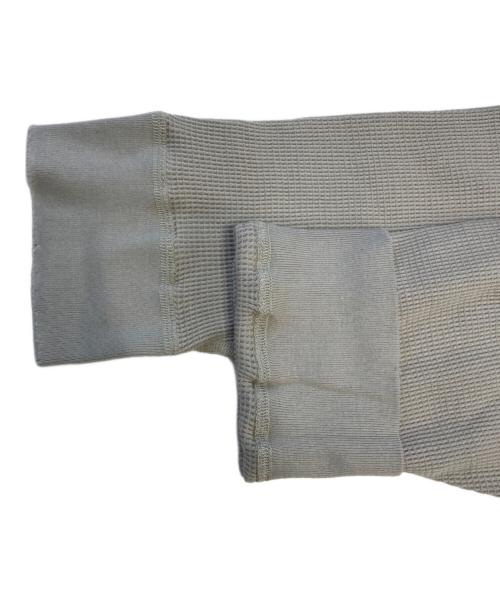 ANCELLM（アンセルム）ANCELLM (アンセルム) ダメージワッフルカットソー ベージュ サイズ:1の古着・服飾アイテム