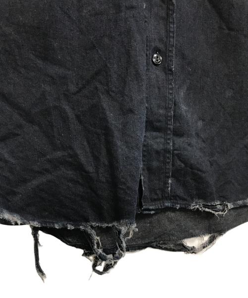 MARKA（マーカ）MARKA (マーカ) 別注ユーズド加工デニムシャツ インディゴ サイズ:1の古着・服飾アイテム