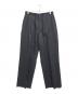 THE RERACS（ザ リラクス）の古着「タックイージーワイドパンツ」｜グレー