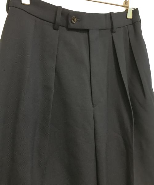 MARKAWARE（マーカウェア）MARKAWARE (マーカウェア) タックワイドパンツ ネイビー サイズ:2の古着・服飾アイテム