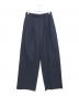 MARKAWARE（マーカウェア）の古着「タックワイドパンツ」｜ネイビー