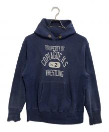 Champion（チャンピオン）の古着「70’sリバースウィーブパーカー」｜ブルー