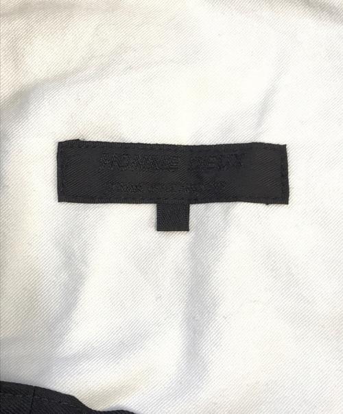 COMME des GARCONS HOMME DEUX（コムデギャルソン オム ドゥ）COMME des GARCONS HOMME DEUX (コムデギャルソン オム ドゥ) ポリ縮絨イージーパンツ ブラック サイズ:XSの古着・服飾アイテム