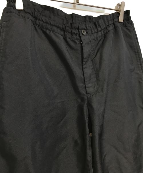 COMME des GARCONS HOMME DEUX（コムデギャルソン オム ドゥ）COMME des GARCONS HOMME DEUX (コムデギャルソン オム ドゥ) ポリ縮絨イージーパンツ ブラック サイズ:XSの古着・服飾アイテム