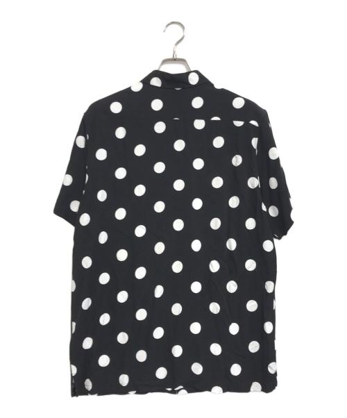 Ron Herman（ロンハーマン）Ron Herman (ロンハーマン) NOON GOONS (ヌーングーンズ) 別注ドット半袖シャツ ブラック サイズ:Mの古着・服飾アイテム