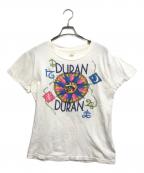 Duran Duran×Coca Colaデュラン・デュラン×コカコーラ）の古着「プリントTシャツ」｜ホワイト